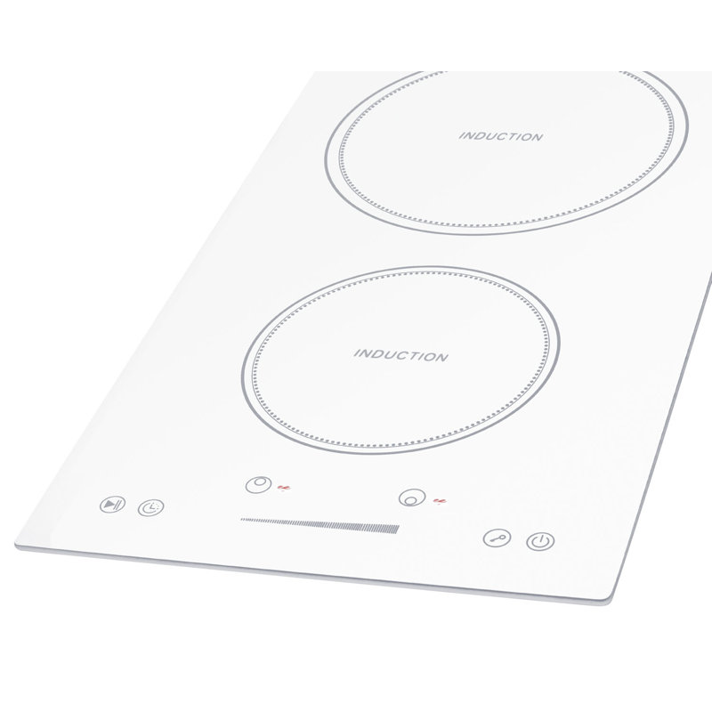 Summit Appliance White Electric Cooktop