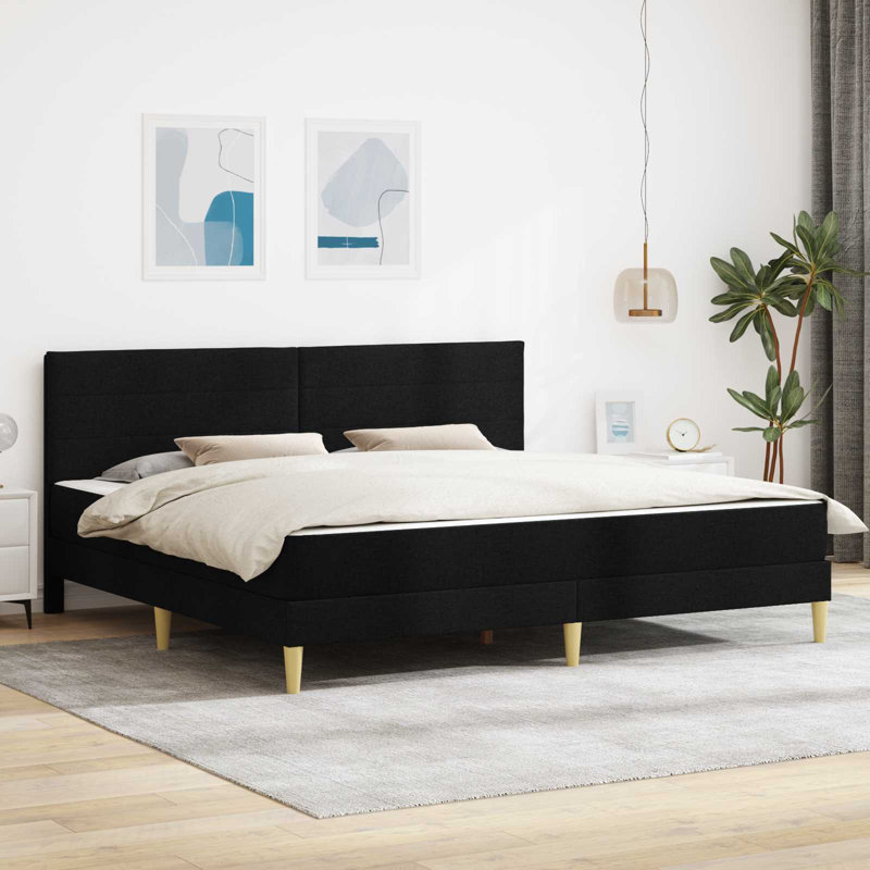 Bed Frame, Super King (6'), Black