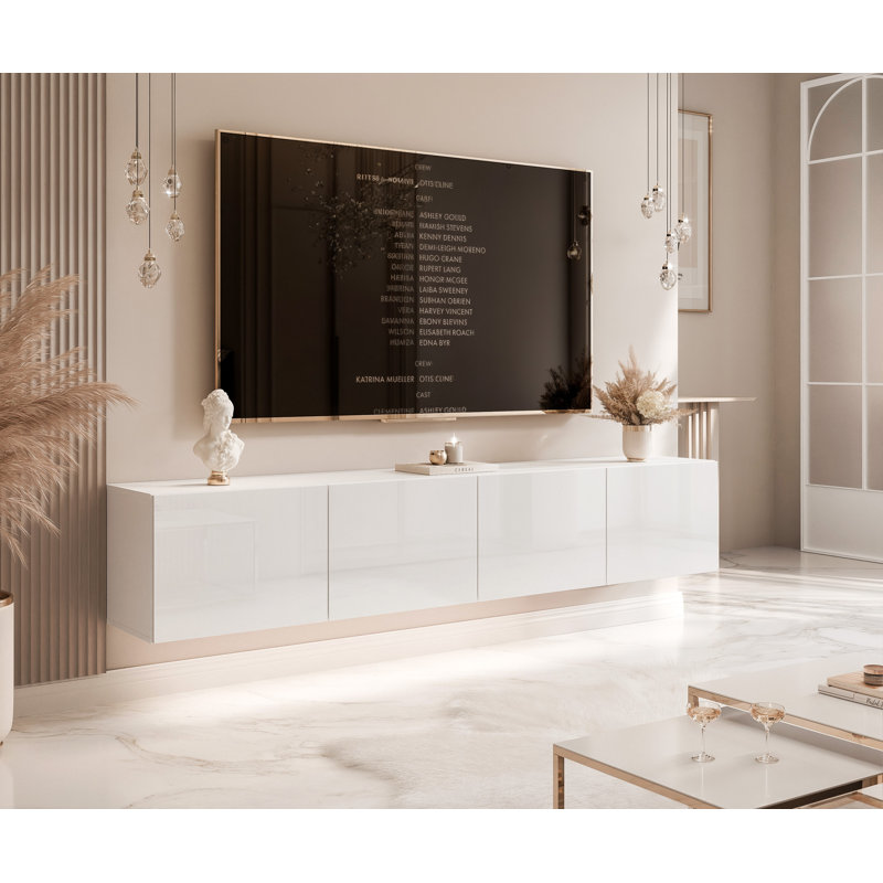 Takella Unfinished TV Stand for TVs up to 85", 36cm H x 200cm L x 40cm W