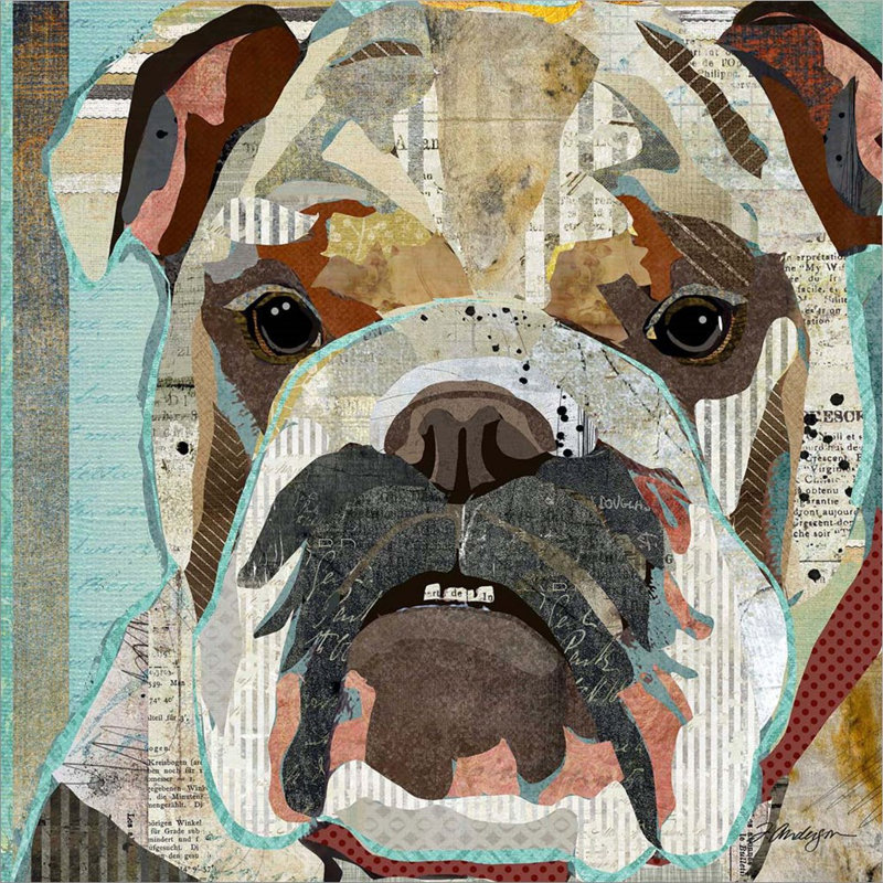 " English Bulldog " by Traci Anderson