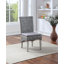Chaise d'appoint Kaylani en gris