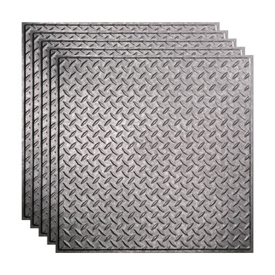 Panneau de plafond décoratif en vinyle 2 pi x 2 pi FASÄDE