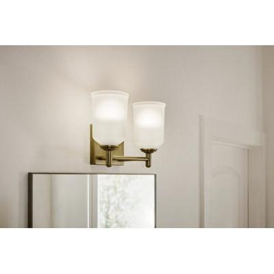 Éclairage de salle de bain à intensité variable à 2 lumières Cainwood