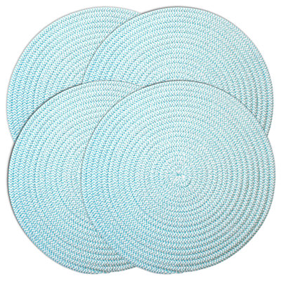 Antionette Cotton Solid Colour Round Placemat