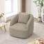 Fauteuil pivotant rembourré 34,2 po-2079683199