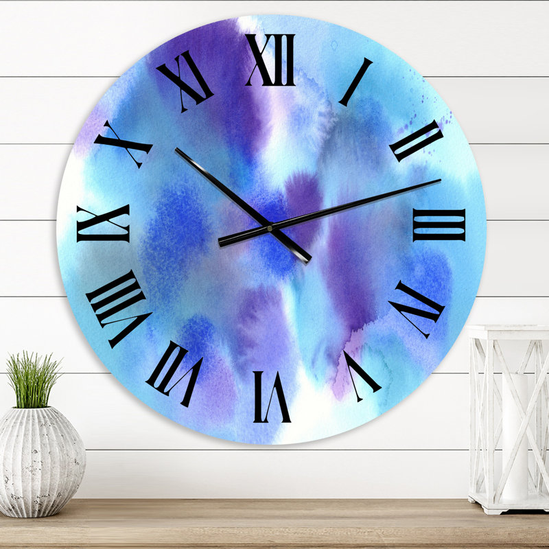 Oversized Cloudscape Wall Clock, Small