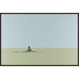 Solitary Framed Photographic Print Canvas