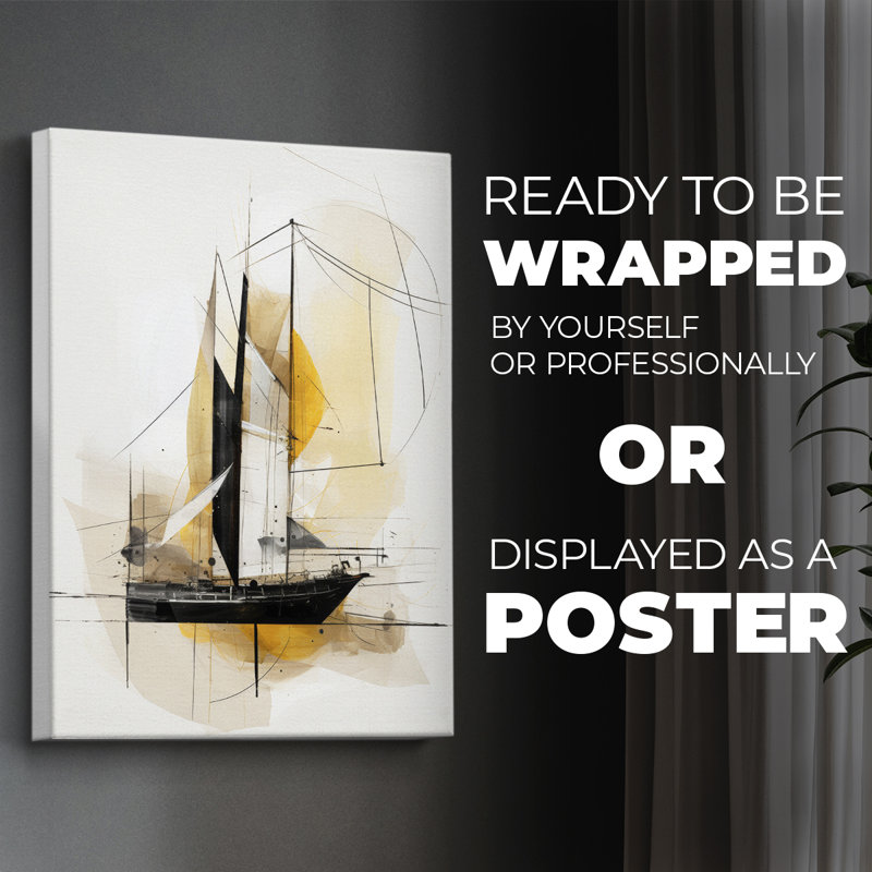 NAUTICAL Series CCCCLXI - Impression sur toile seulement - NON CADRE, H 27 po x l 18 po