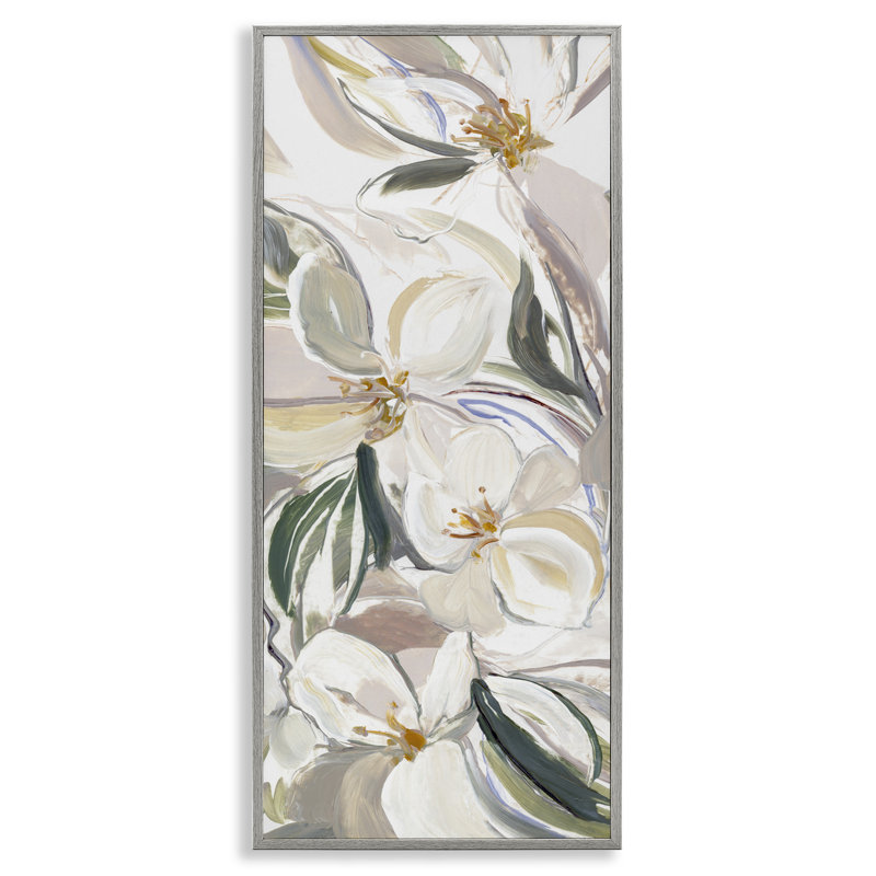 Fleurs printanières dans des tons de terre, estampe numérique, design par Hannah Dawson, Estampe numérique Farmhouse