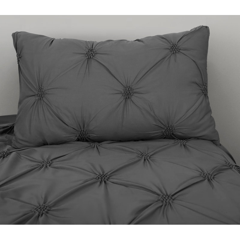 Suki Duvet Cover Set, Double Duvet Cover Set + 1 Additional Pieces, White