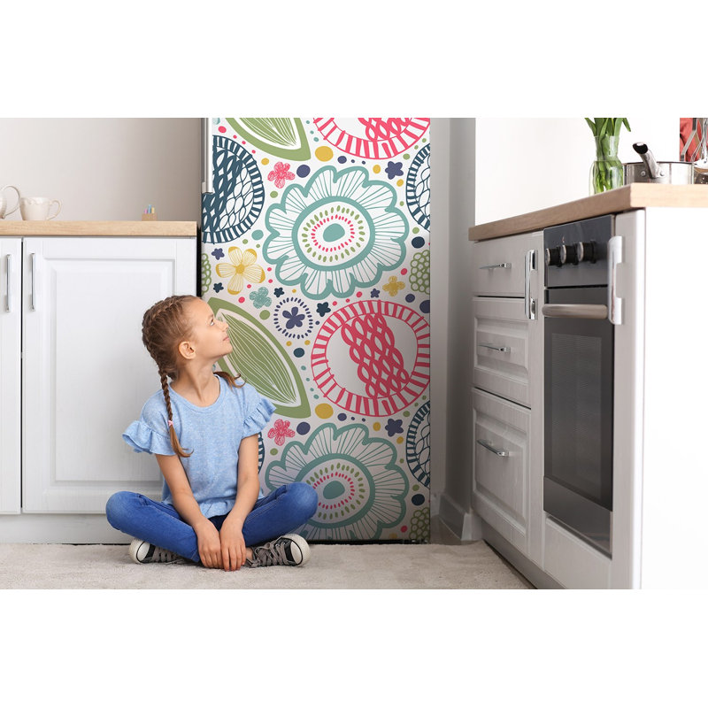 Abstract Door Decal