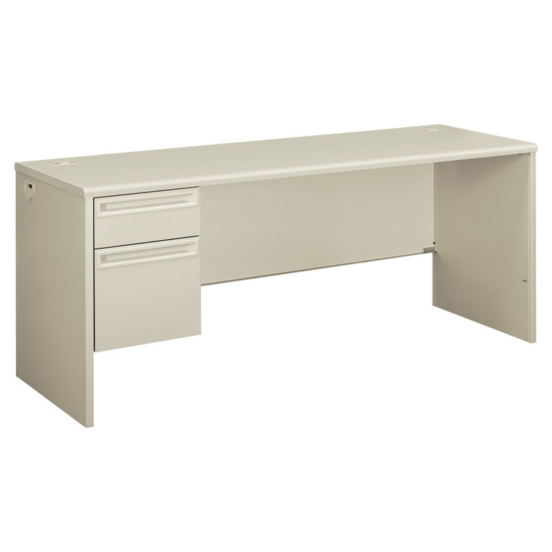 Bureau de direction 38000 Series, Acajou / gris anthracite, Retour à gauche