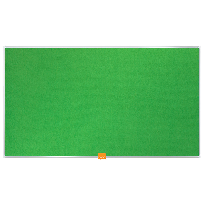 Wall Mounted Bulletin Board, Green, 41.10cm H x 72.10cm L