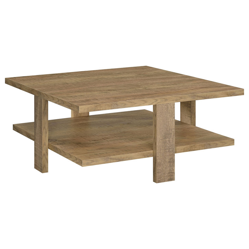 Runnion Mango Brown Square Coffee Table