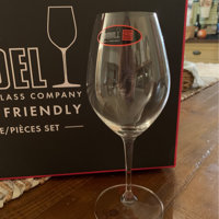 RIEDEL 6422/05-2 Red Wine Glass, Pair Set, Riedel Wine Friendly, Wine  Glass, Pair (2 Pieces), 7.1 fl oz (205 ml)