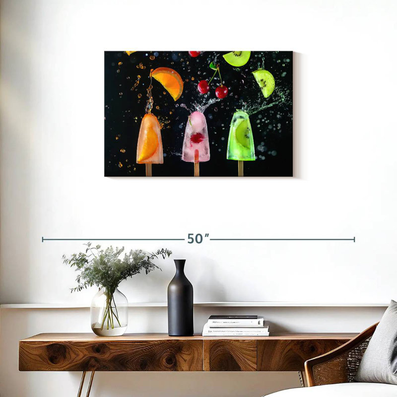 Yarlin Sweet Fruit Popsicles, 20" H x 30" W