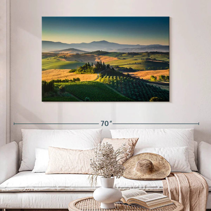 Nicci Tuscany Hills And Valleys, 32" H x 48" W