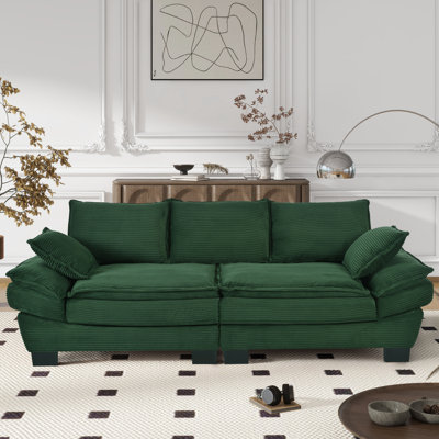 Causeuse avec 2 coussins décoratifs