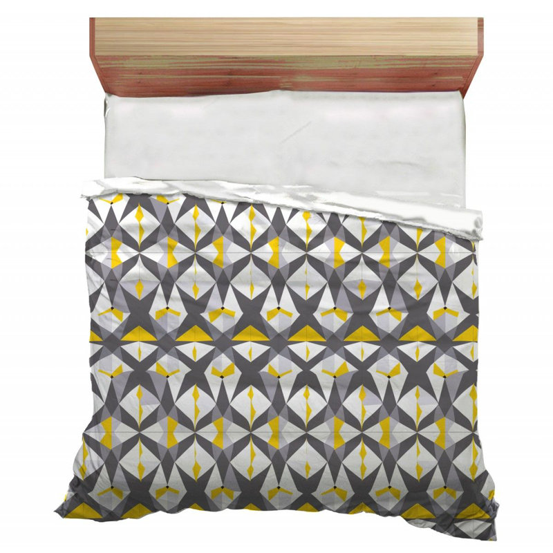 Stylized Decorative Microfiber / Polyester Comforter, King Comforter