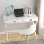 Bureau d'ordinateur avec rangement, table d'étude moderne