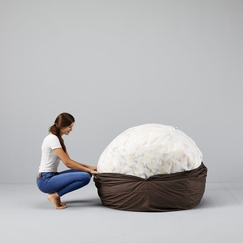 Polyester Bean Bag Cover, Cocoa Polyester