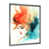 Impression argent sur toile encadrée