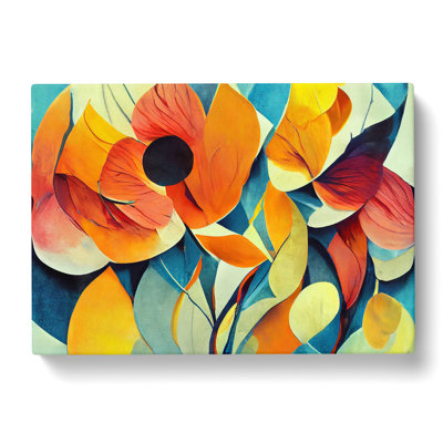 Flowers Abstract Vol.3 - Wrapped Canvas