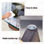 Table basse moderne avec pieds en verre trempé et couleur noyer pour les espaces confortables-1303409706