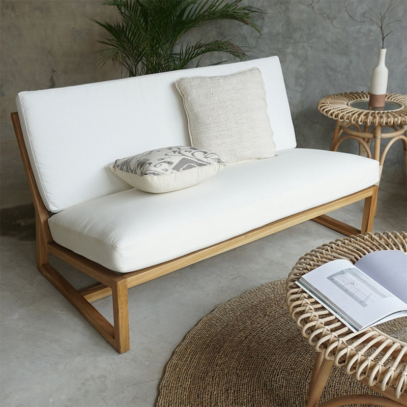 55.1'' Wide Loveseat with Cushions