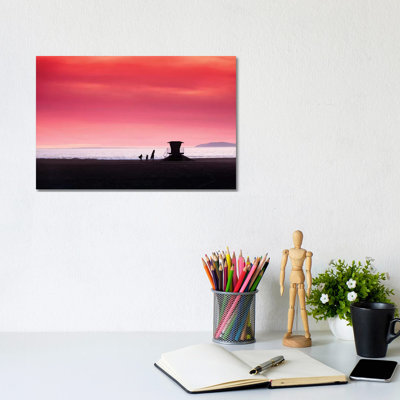 Huntington Beach 1 Piece Wrapped Canvas Wall Art