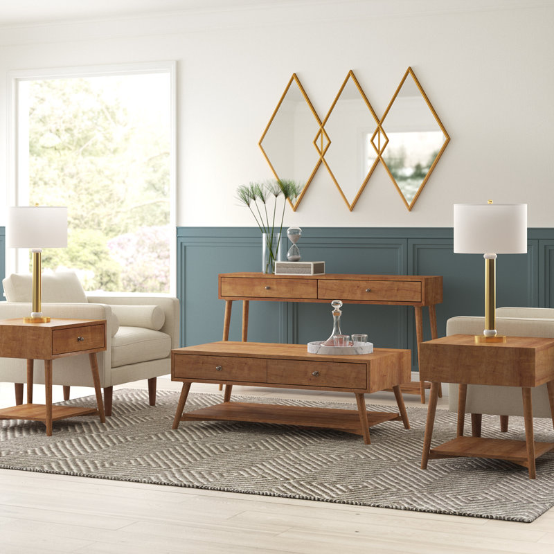 Glenn 4 Piece Coffee Table Set