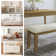 Banc rembourré 44,5 po Beasley 