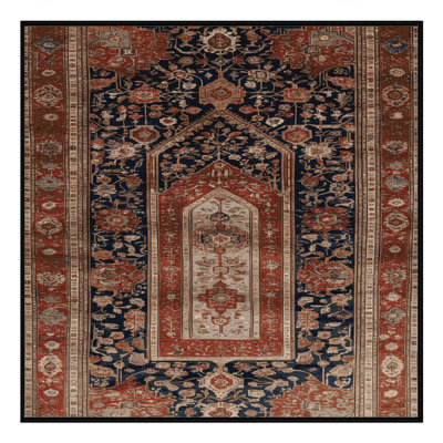 Machine Washable Turkish Brown Area Rug
