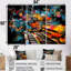 Colourful Piano Retro Collages 90S I - Ensemble de décorations murales piano-894708360-894708365