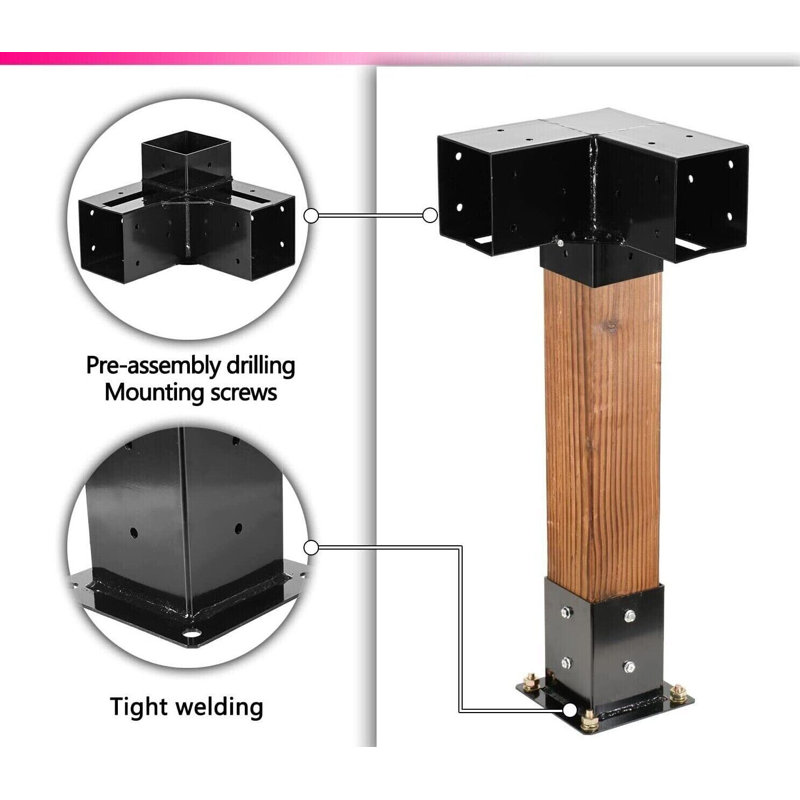 Anman Black Metal Hardware