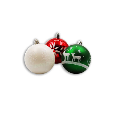 Arctic 2.5'' Christmas Shatterproof Ball Ornament