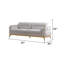 Ensemble de salon 2 pièces Zoe Gilded Elegance-106408788
