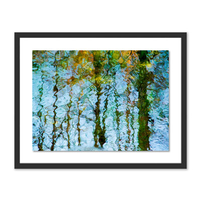 'Reflection II' by Geoffrey Baris - Picture Frame Graphic Art Print on Paper