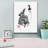 'Loup' by Pechane, Canvas Wall Art-59434971