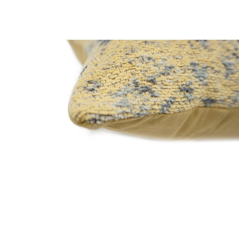 Abstract Cotton Throw Pillow