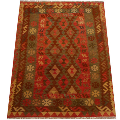 Azpeitia Wool Southwestern Indoor Rug