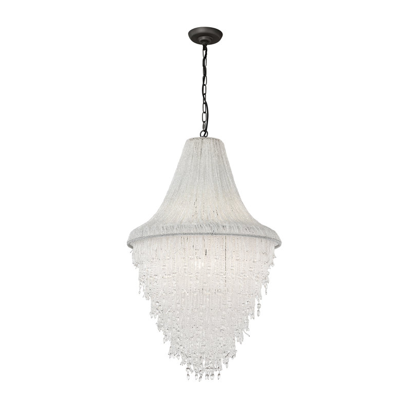 Kiwan 7 - Light Dimmable Tiered Chandelier
