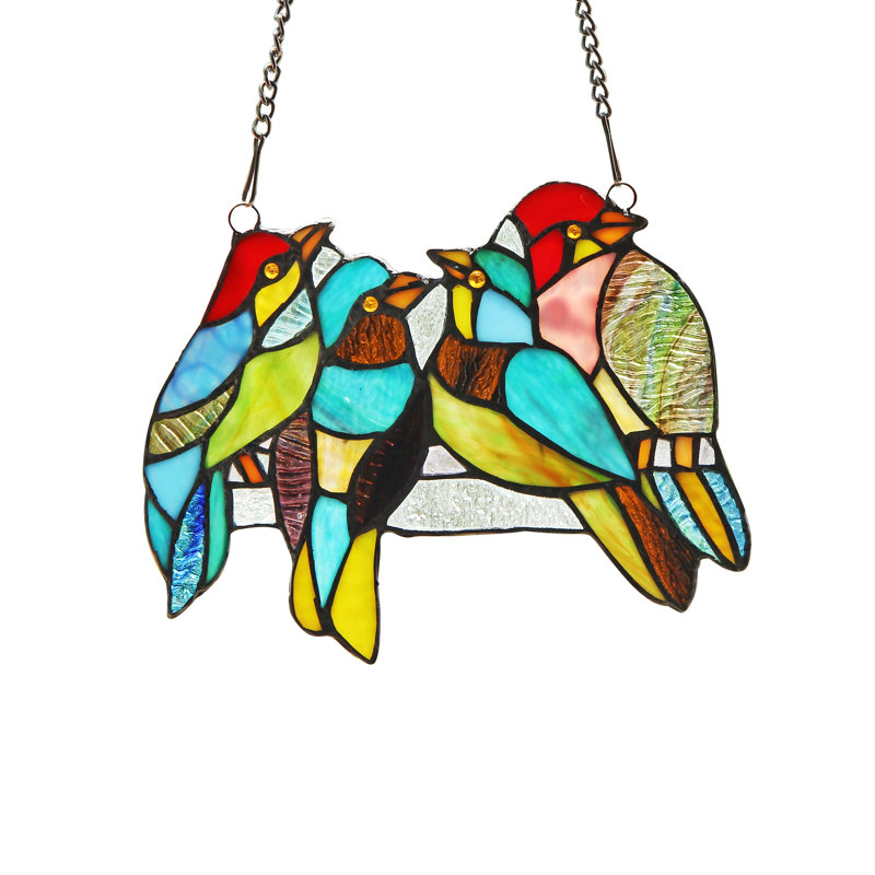 Birds Window Panel
