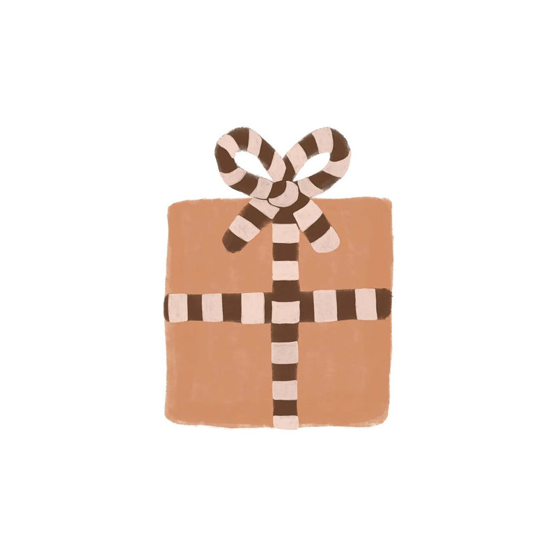 Christmas Gift by Orara Studio - Wrapped Canvas Gallery-Wrapped Canvas Giclée, 30.48 cm H x 30.48 cm W