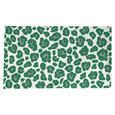 Animal Print Cotton Blend Tablecloth