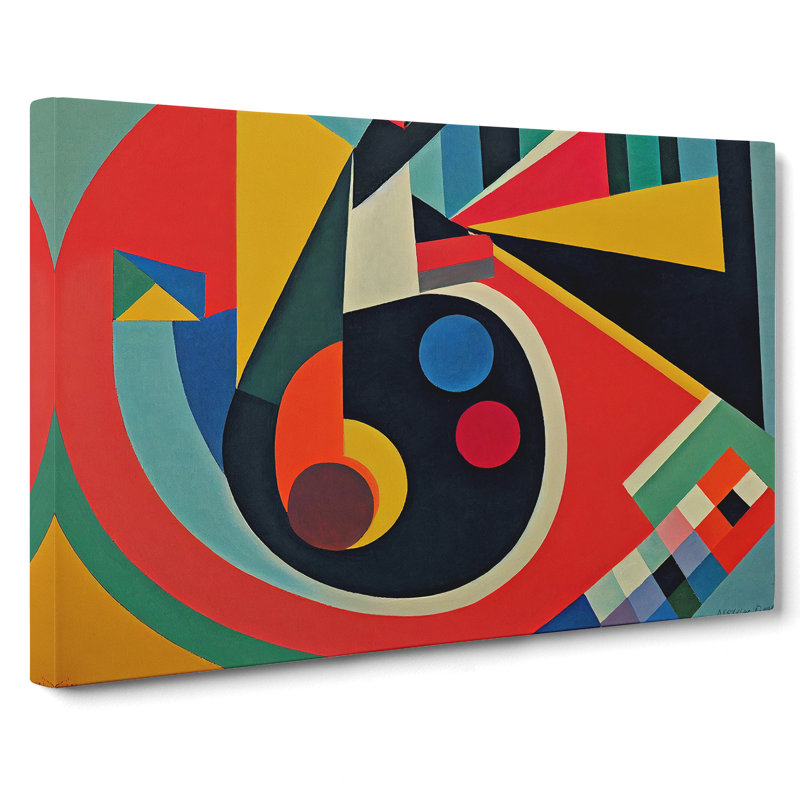 Awesome Modern Abstract - Wrapped Canvas, 35cm H x 50cm W x 3cm D