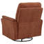 Fauteuil inclinable électrique pivotant Beacon Rust