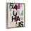 Cadre flottant Mid-Century Modern Bauhaus Shapes, design par Annabelle Hall