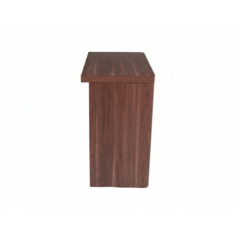 Libre 31,1" Writing Desk with Drawer , Walnut