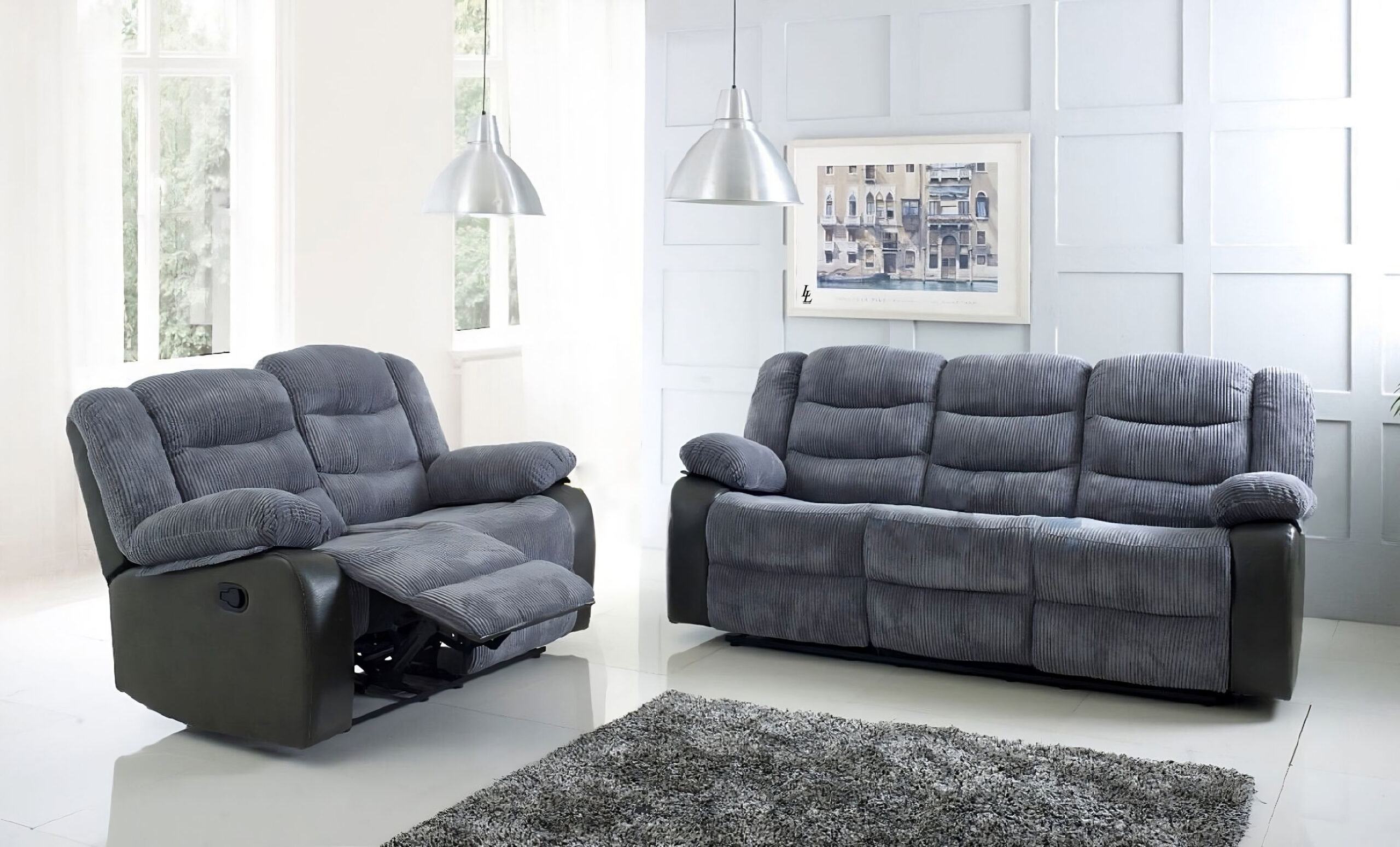 Two piece deals living room set